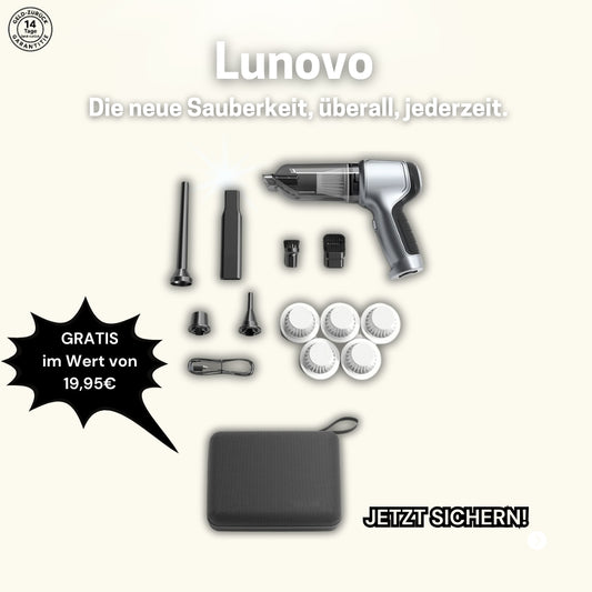 Lunovo - Die neue Sauberkeit. Überall. Jederzeit.